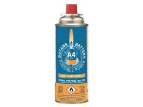 Gasdunk 220gr/400 ml för gasbrännare 112373 och 125697, 4 st/pk