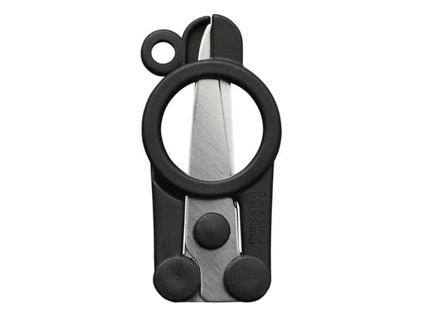 Fiskars 1075352, Vuxen, Rakt snitt, Single, Svart, Rostfritt stål, Rostfritt stål, Universal