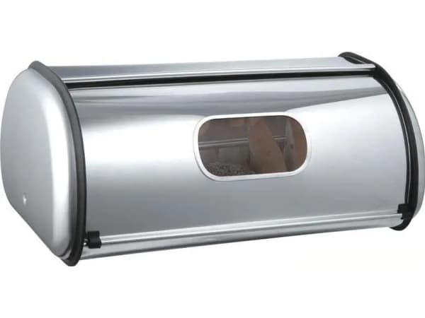Stainless steel bread bin BANQUET ACCENT, 36 x 24 x 15 cm
