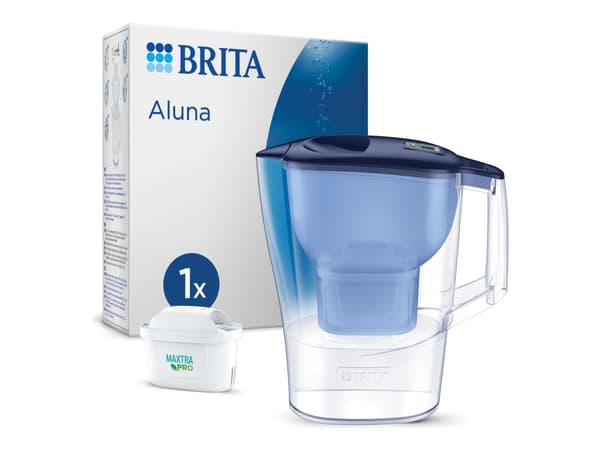 Brita Aluna Vattenfilterkanna - 2,4 L - Blå