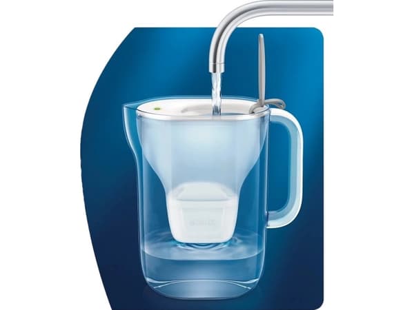 Vannfilterbeholder BRITA Style LED MX pro XL 3,6 l, grå