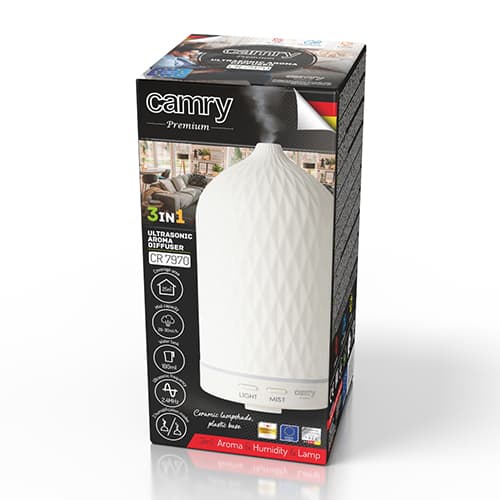 CR 7970 Ultrasonic Aroma Diffuser 3in1