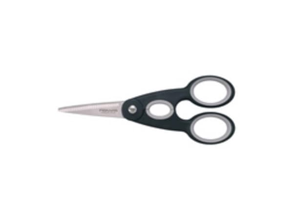 Fiskars 1003034, Universell, Grå, Rustfritt stål, Rustfritt stål, Plast, Gummi, Universell, 220 mm