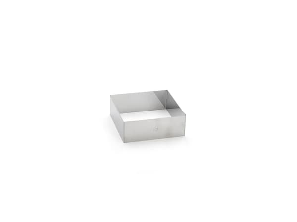 de Buyer 3906.12, Kakeform, firkant, Rustfritt stål, Rustfritt stål, 120 mm, 120 mm