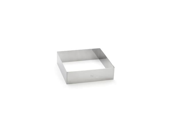 de Buyer 3906.16, Kakeform, firkant, Rustfritt stål, Rustfritt stål, 160 mm, 160 mm