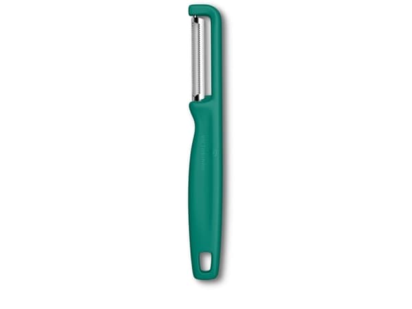 Victorinox Iota, Frukt- och grönsaker, Rak grönsaksskalare, Grön, Polypropylen, Hängögla, 165 mm