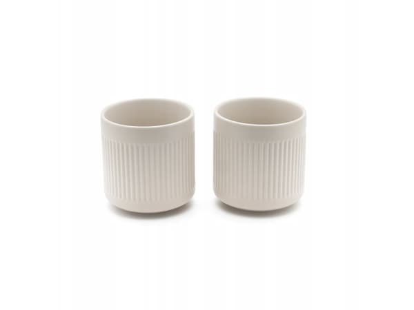 1x2 Bredemeijer tekopp Skagen 300ml hvitt steintøy 147053