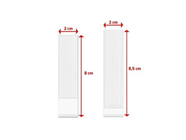 TESA Powerstrips CLICK M + L, Mounting pad, White, Indoor, 7.2 kg