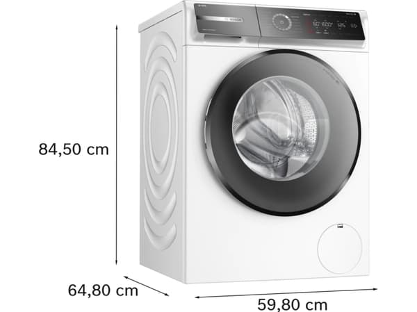 Bosch WGB256A41, frontlast, 10 kg, A, 72 dB, 1600 rpm, A