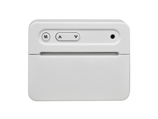 TFA-Dostmann 60.2044.02, Quartz vekkerklokke, Rektangel, Hvit, Innendørs, Adult/Child, Gutt/Jente