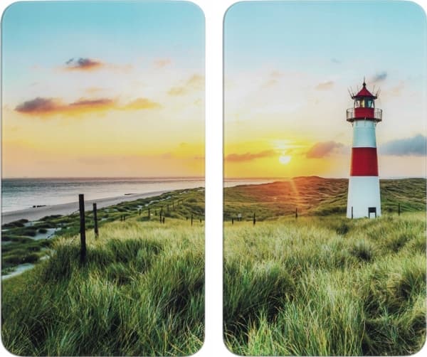 Maximex Glass beskyttelsesplater til LIGHTHOUSE komfyren, 2 stk