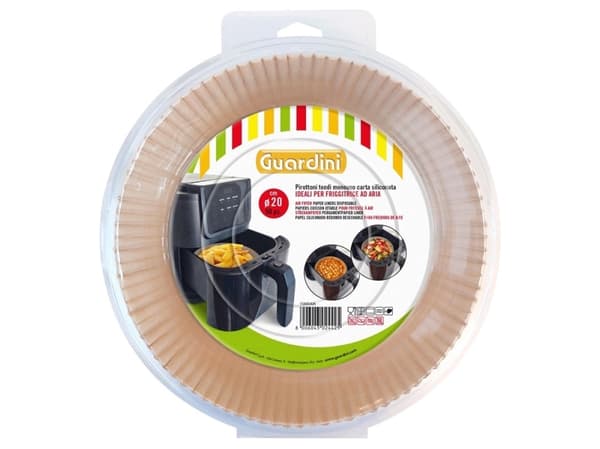 Guardini Set Of 50 Round Paper Mould 20Cm Air Fry