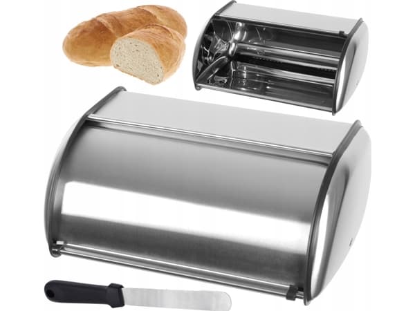 Breadmaker Brunbeste Breadmaker Stål 44CM Breadmaker Silver Satin BRUNBESTE BB-2756