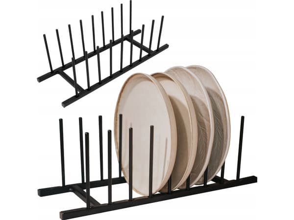 ORGANISATOR STATIV HOLDER STATIV FOR 8 LOKK 35 x 12cm BRUNBESTE BB-3445