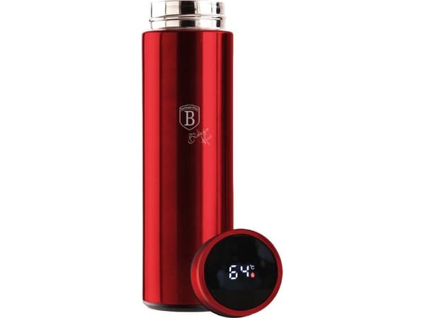 Berlinger Haus SMART STÅLTERMOS 0,45L MED LED-TEMPERATURINDIKATOR BERLINGER HAUS BURGUNDY BH-7955