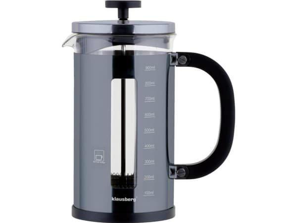 Klausberg KAFFE- OCH TEKRÄMARE 1,0 L FRENCH PRESS KLAUSBERG KB-7704