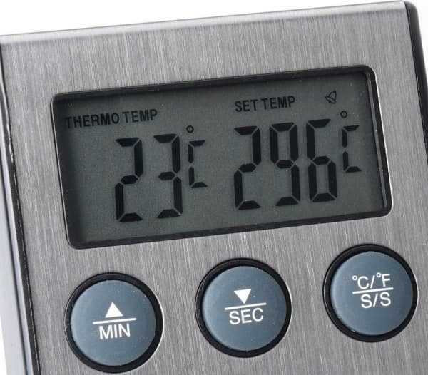 Excellent Houseware kötttermometer för kök elektronisk sond universal