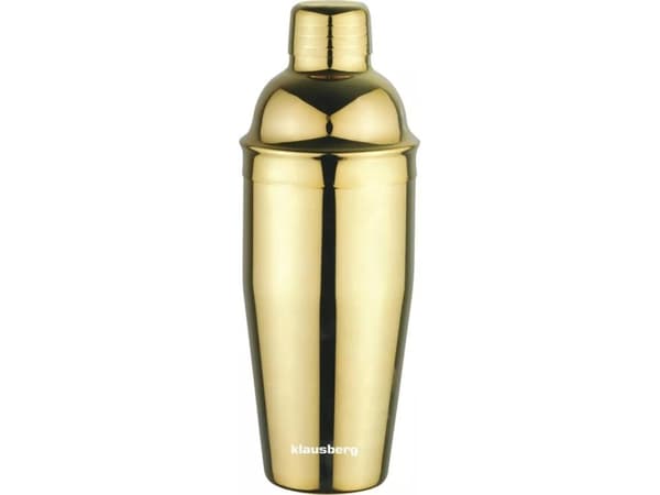 Klausberg BARTMAN SHAKER FOR DRIKKER COCKTAIL 750ML GULL KLAUSBERG KB-7649