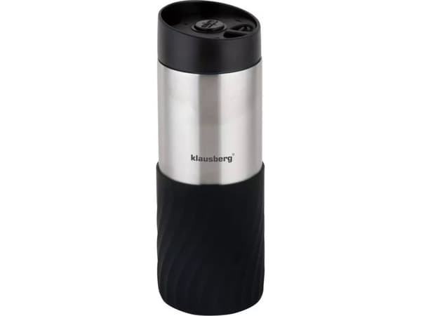 Klausberg TERMIKRUSS 400ML RUSTFRITT STÅL 18/8 KLAUSBERG SORT KB-7633