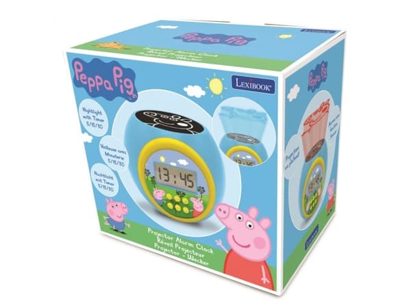 Lexibook RL977PP, Digital vekkerklokke, Peppa Pig, Flerfarget, Bilde, China, LCD