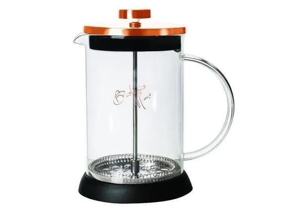 Berlinger Haus BH/1494, Pressopannu, 0,6 L, Kupari, Lasi, Silikoni, Ruostumaton teräs, 1 kpl
