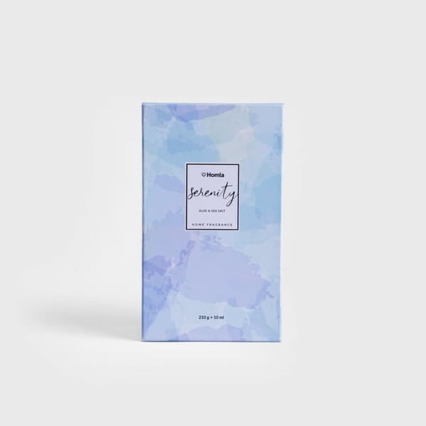 Tuoksusetti | SERENITY | Aloe & Merisuola | 210G + 10ml | 719288