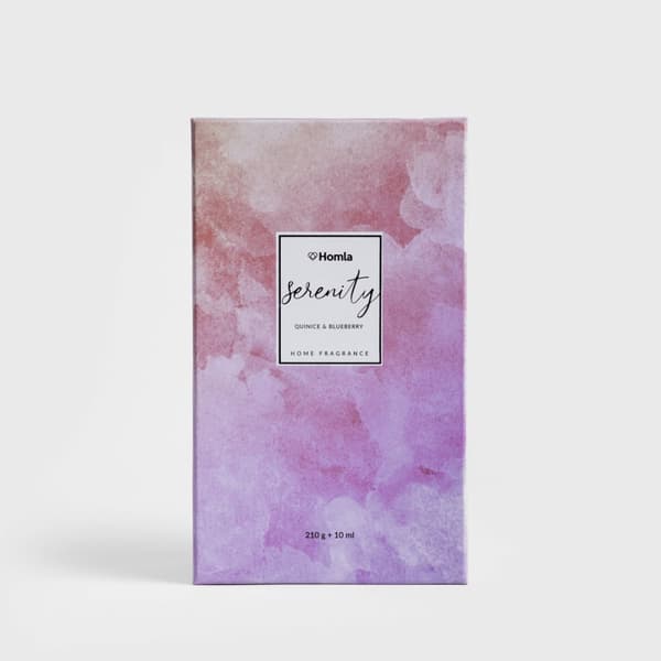 Tuoksusetti | SERENITY | Quinice & Mustikka | 210G + 10ml | 719271