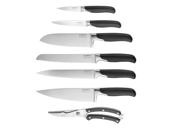 BergHOFF 1308010, Knivblokk, Rustfritt stål, Sort
