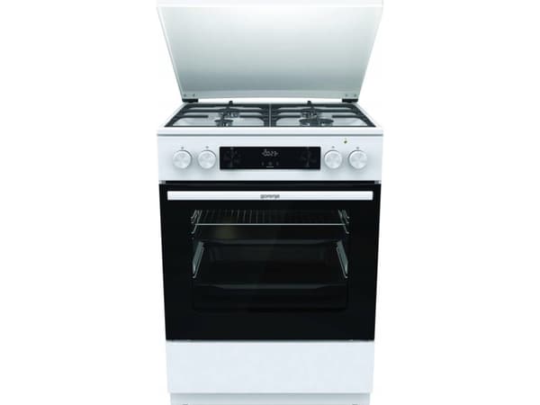 Gasskomfyr med elektrisk ovn Gorenje GKS6C71WF