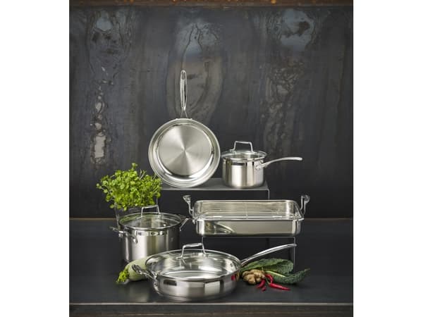 Scanpan 42x26 cm stekpanna med galler - Impact