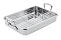 Miniatyrbild 1 av 5: Scanpan 42x26 cm stekpanna med galler - Impact