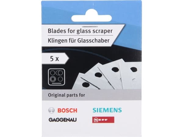 BSH Knivblad for glassskraper - 5-pak