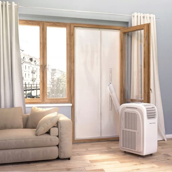 Aircondition vinduespakning til altandør 230x90cm XL