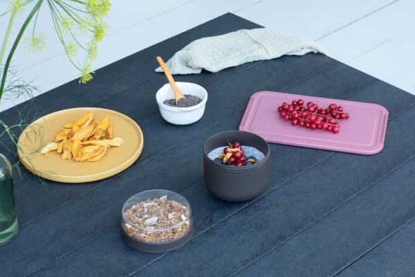Brabantia Make & Take, Lunsjbeholder, Voksen, Grå, Plast, Monokromatisk, Rund