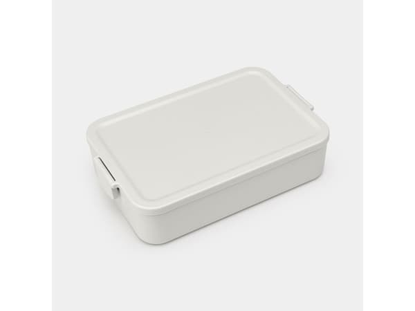 Brabantia Make & Take, Lunsjbeholder, Voksen, Lysegrå, Plast, Monokromatisk, Rektangulær
