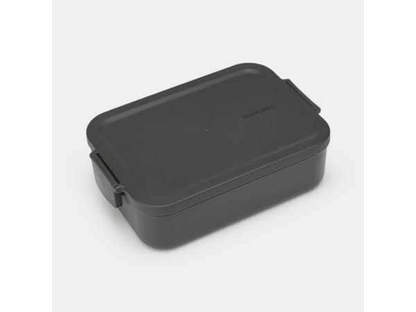 Brabantia Make & Take, Lunsjbeholder, Voksen, Grå, Plast, Monokromatisk, Rektangulær