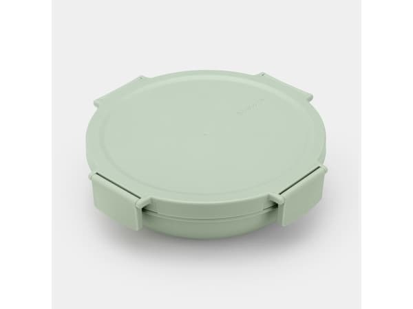Brabantia Make & Take, Lunsjbeholder, Voksen, Grønn, Plast, Monokromatisk, Rund