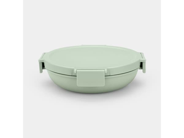 Brabantia Make & Take, Lunsjbeholder, Voksen, Grønn, Plast, Monokromatisk, Rund
