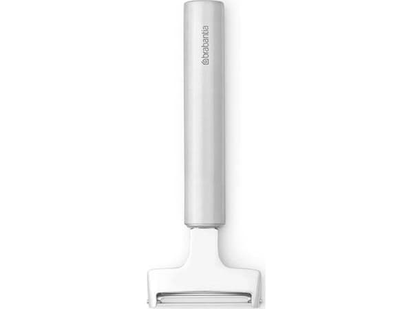 Brabantia 250286, Hedelmät ja vihannekset, Y-kuorija, Ruostumaton teräs, Satiini teräs, Hopea