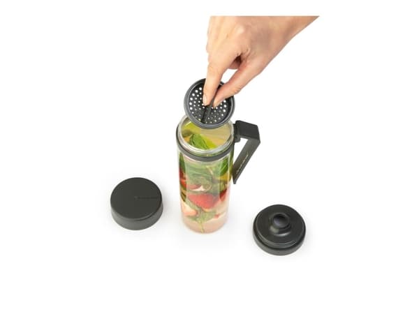 Brabantia Make & Take, 500 ml, Päivittäinen käyttö, Harmaa, Läpinäkyvä, Mies/Nainen, Harmaa, Yksivärinen