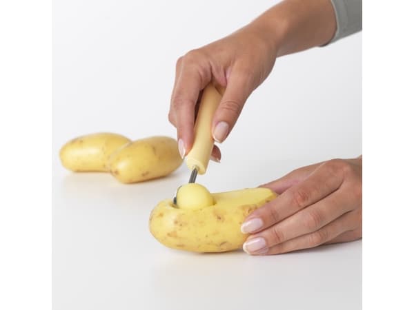Brabantia Tasty+, Isskje, Rustfritt stål, Gult, Hengeløkke, 1 stykker, 173 mm