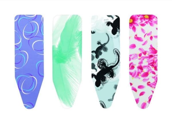 Brabantia Ironing Board Cover with 4 mm Foam - Size B, Standard, Bright Assorted Colours