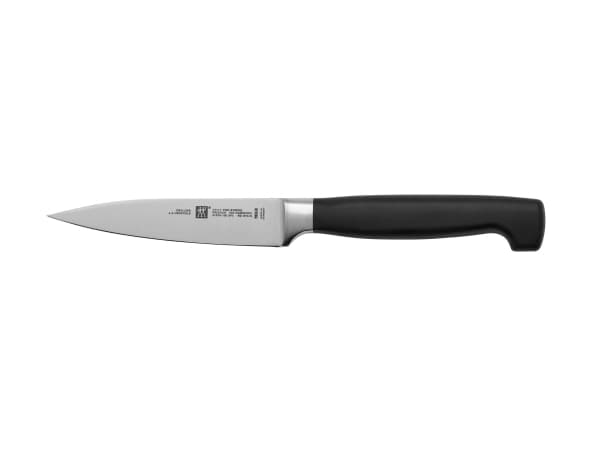 ZWILLING Four Star - Avskjærskniv - 10 cm - svart håndtak