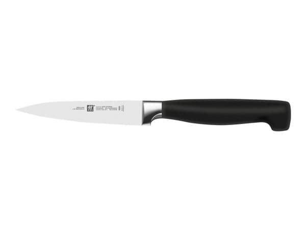 ZWILLING Four Star - Leikkuuveitsi - 10 cm - musta kahva