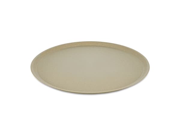 koziol Connect, Middagstallerken, Rund, Beige, 25,5 cm, 10 mm, 4 stykker