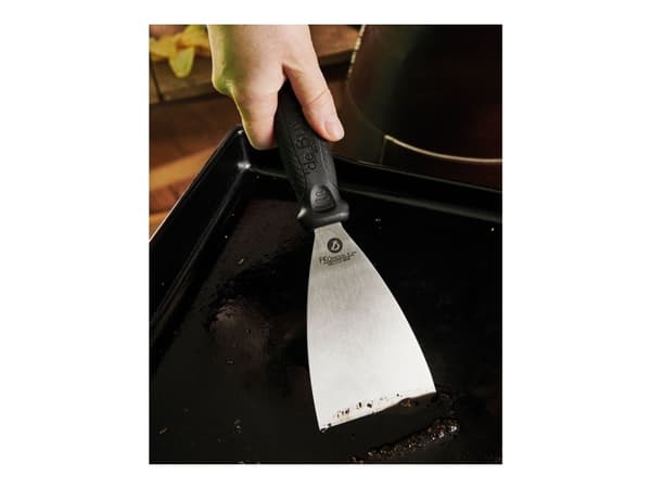 de Buyer 4233.01, Stekespade, Rustfritt stål, Rustfritt stål, Polyamid, Sort, 80 mm
