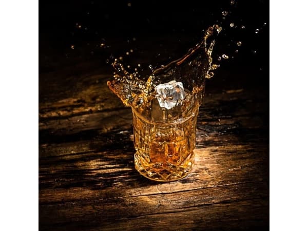 Excellent Houseware Komplet szklanek do whisky 4 sztuki 230 ml