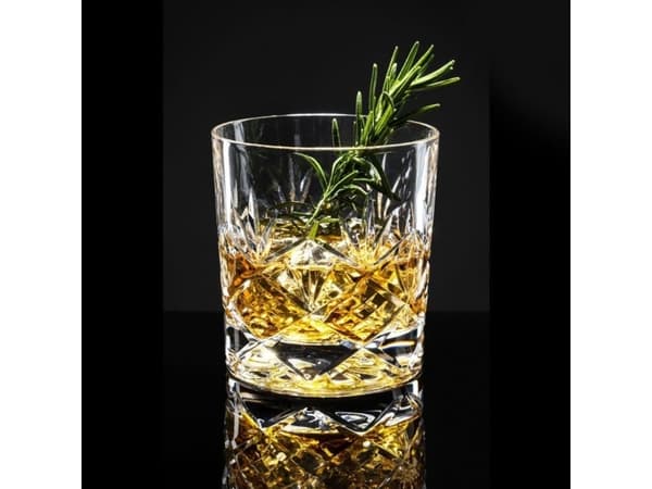 Excellent Houseware Komplet szklanek do whisky 4 sztuki 230 ml