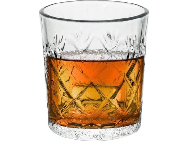 Excellent Houseware Komplet szklanek do whisky 4 sztuki 230 ml
