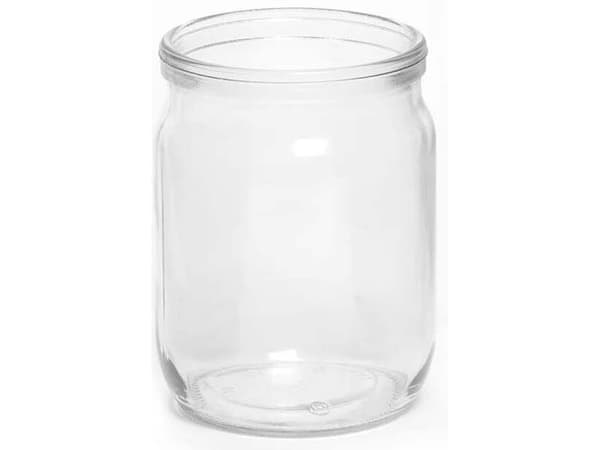Glass Jars Without Lid 500Ml Okko 15Pcs